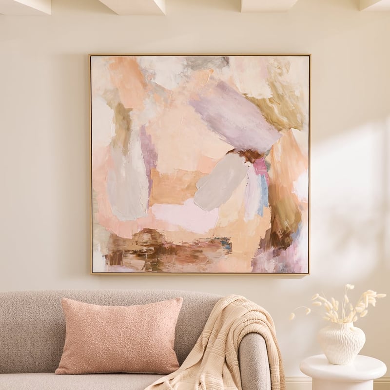 Oasis Memphis Blush Multi-Direct Canvas