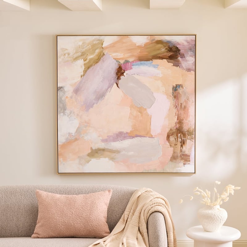 Oasis Memphis Blush Multi-Direct Canvas