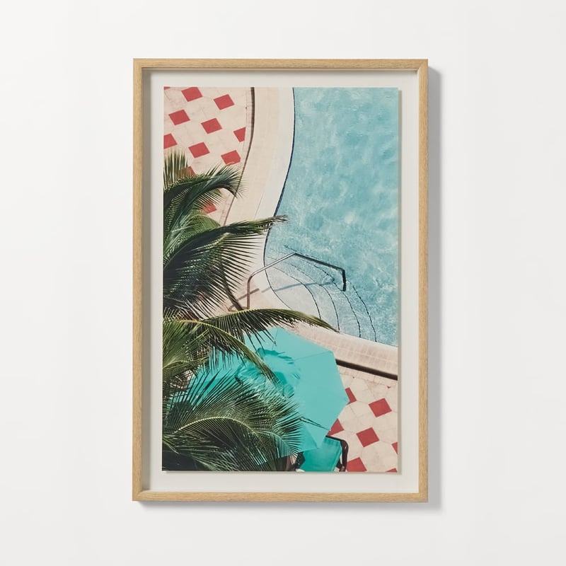 Flinders  Poolside Framed Wall Art