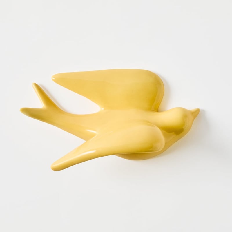 Flying Swallow Lemon Birds Set of 3
