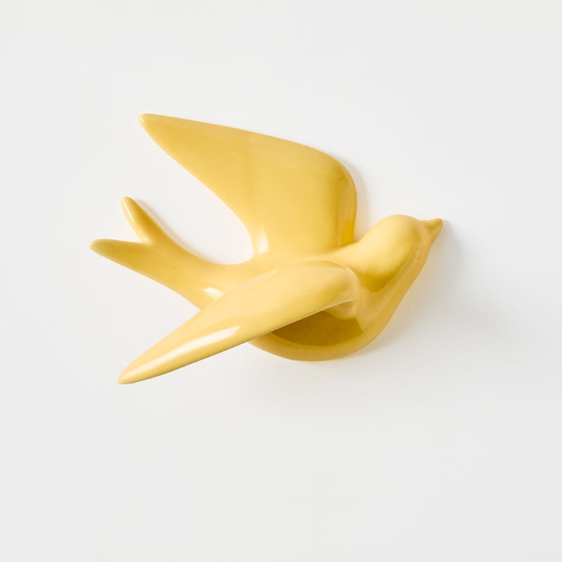 Flying Swallow Lemon Birds Set of 3