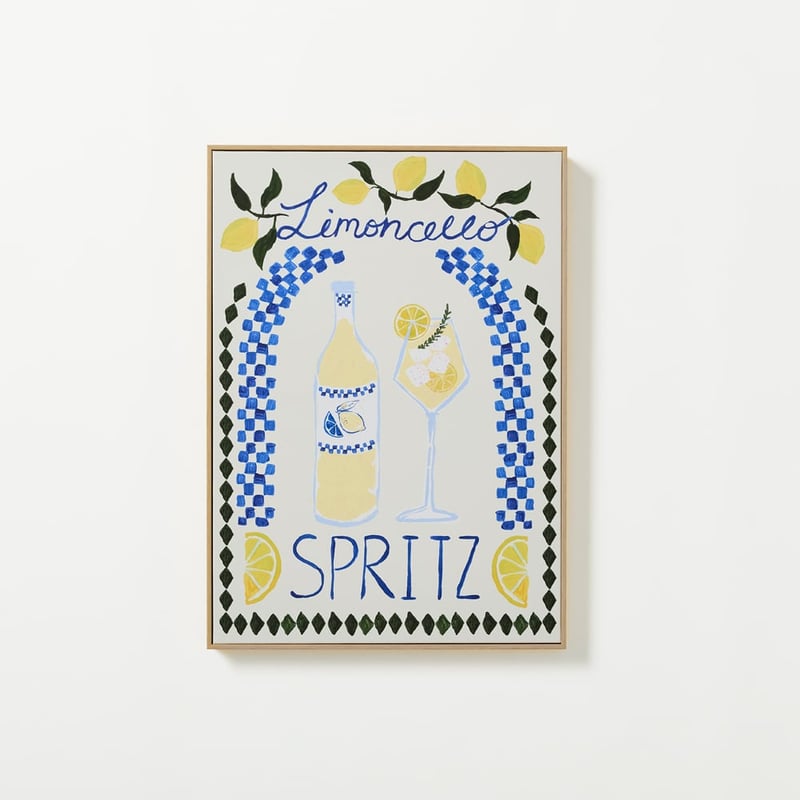 Cocktail Hour Limoncello Canvas