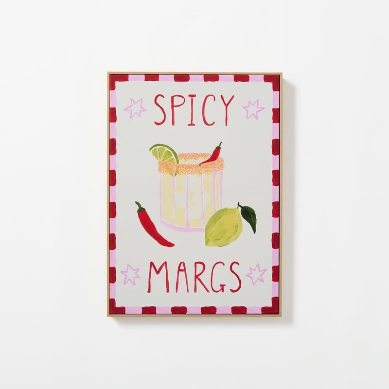 Cocktail Hour Spicy Marg Canvas