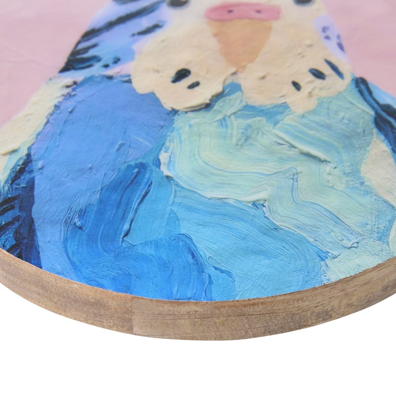 Birdhouse Budgie Timber Wall Art