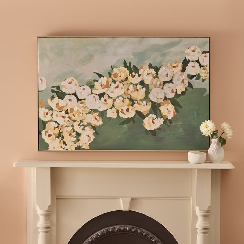 Cottage Chic Posy Abstract Wall Art