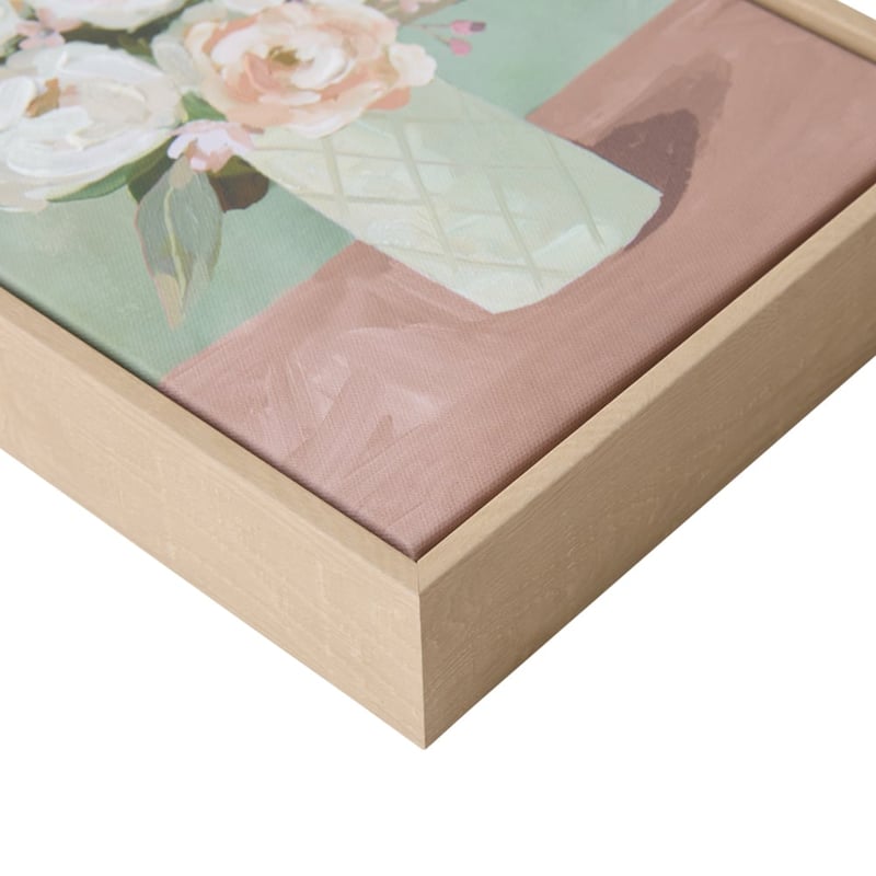 Cottage Chic Vintage Peonies Small Wall Art