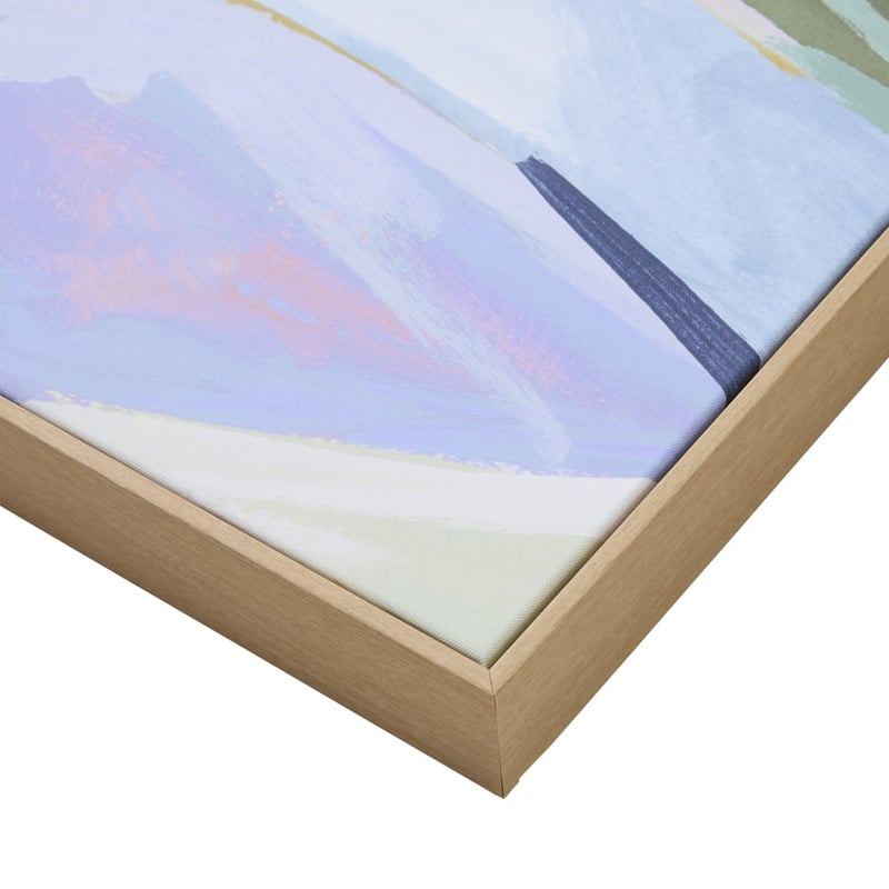 Contemporary Country Dusk Mountains Canvas Pair