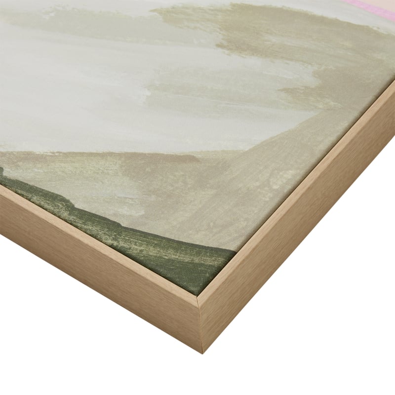 Contemporary Country Sunset Valley Canvas Pair