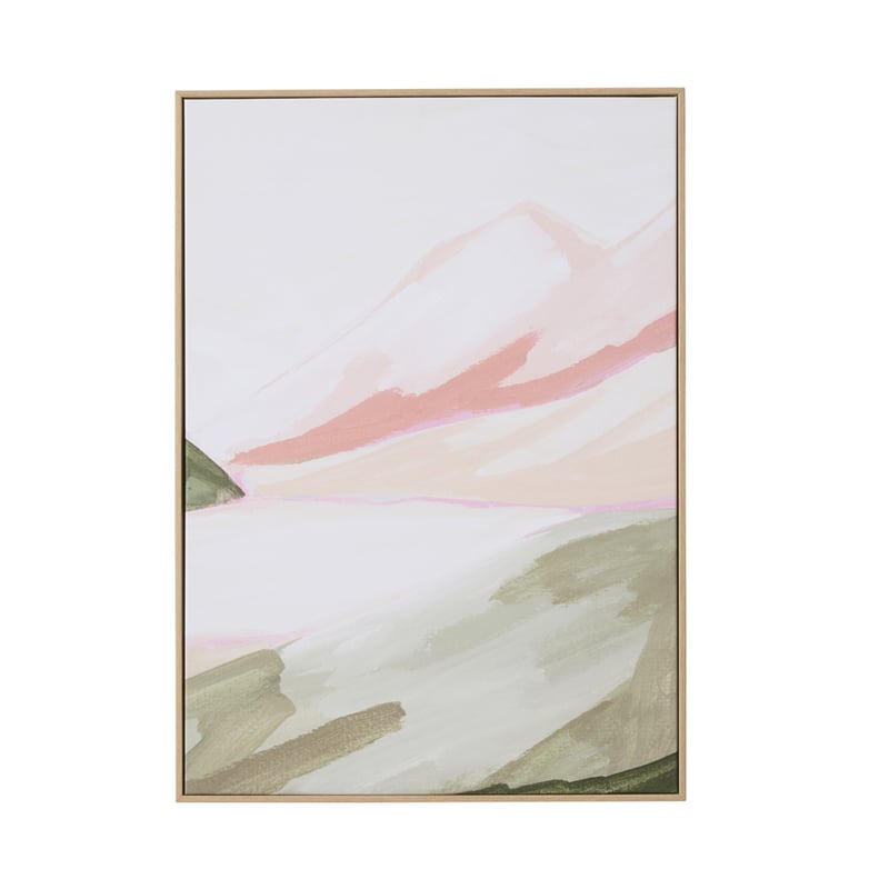 Contemporary Country Sunset Valley Canvas Pair