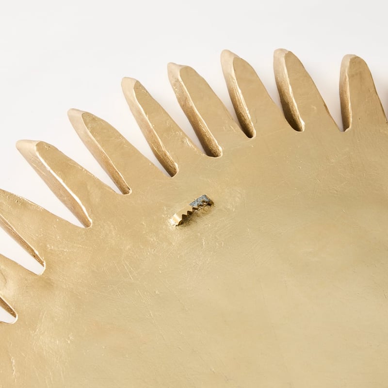 Gold Leaf Palm Wall Art