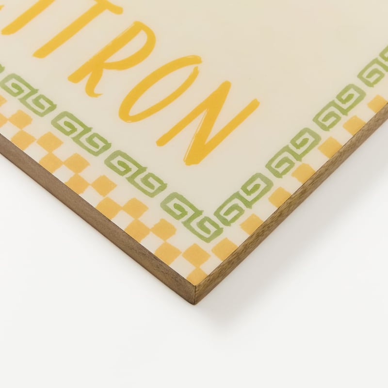 Spring Awakening Citron Timber Wall Art