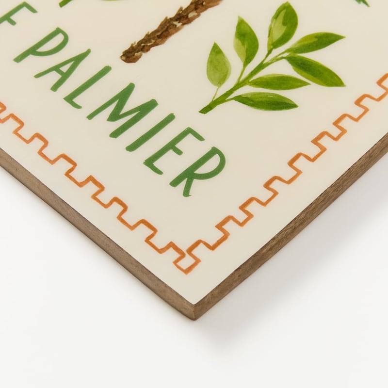 Spring Awakening La Palmier Timber Wall Art
