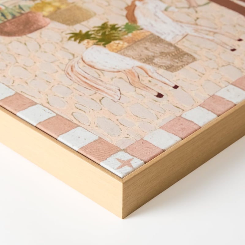 Island Life Fruit Market Canvas