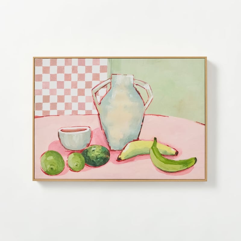 Table Style Summer Tabletop Canvas