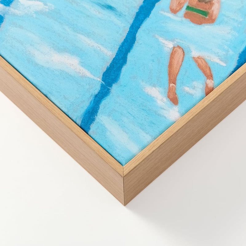 Summer Days Bondi Icebergs Canvas