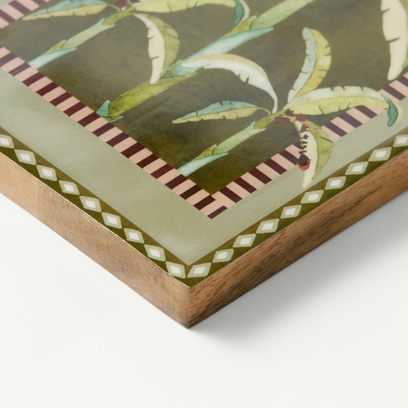 Three Palms Portrait Timber Wall Art