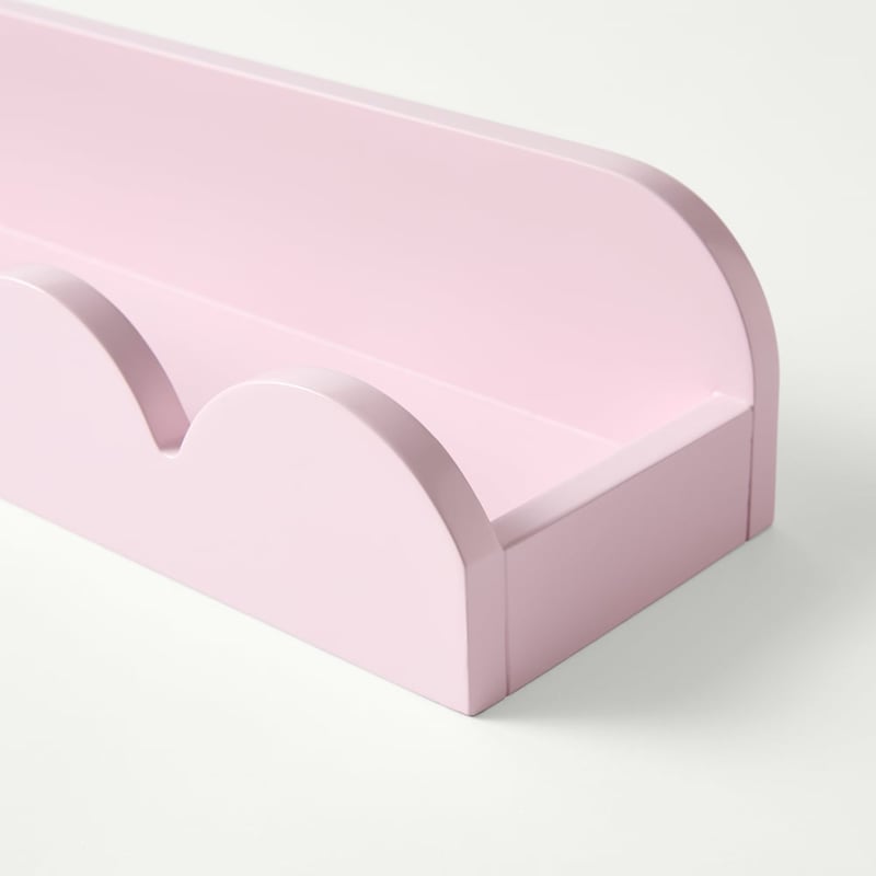 Sadie Scallop Lilac Book Shelf Pack of 2