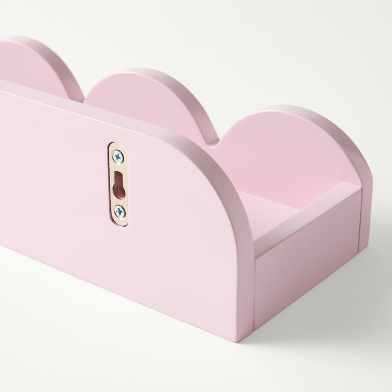 Sadie Scallop Lilac Book Shelf Pack of 2