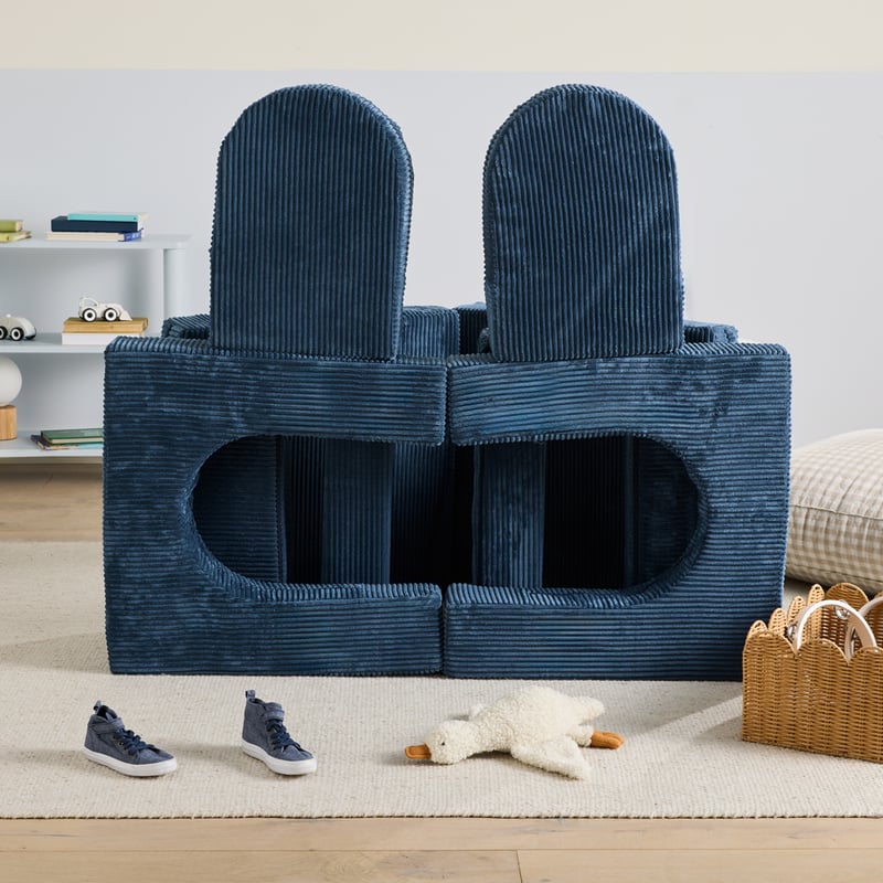 Cord Blue Play Sofa Set
