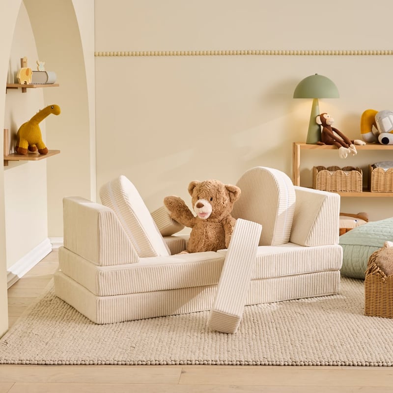 Cord Natural Play Sofa Set