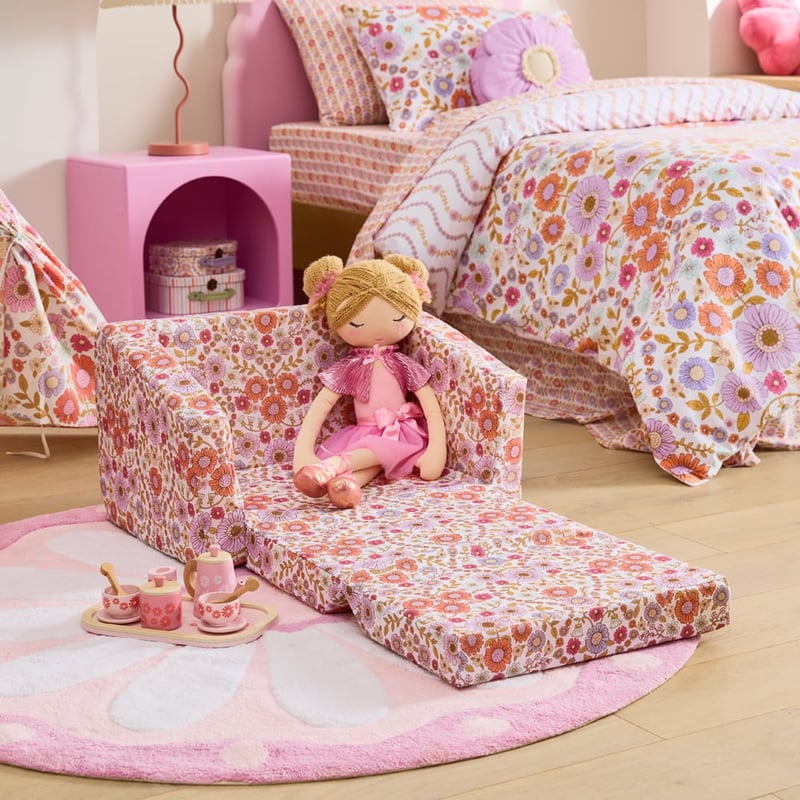 Willa Floral Flip Out Sofa