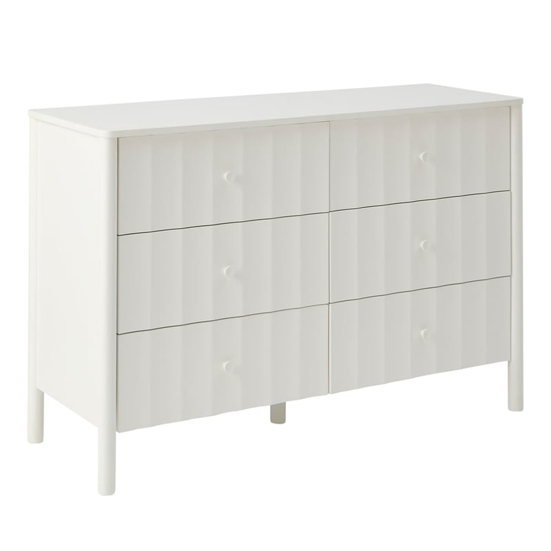 Cleo White Timber Chest of Drawers