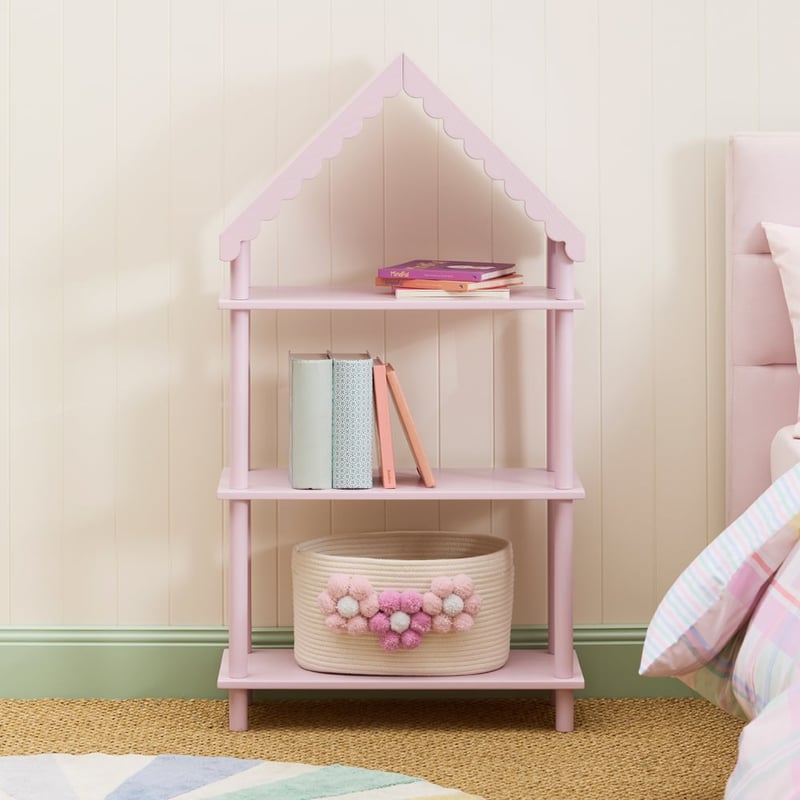 Sadie Lilac Scallop 3 Tier House Shelf