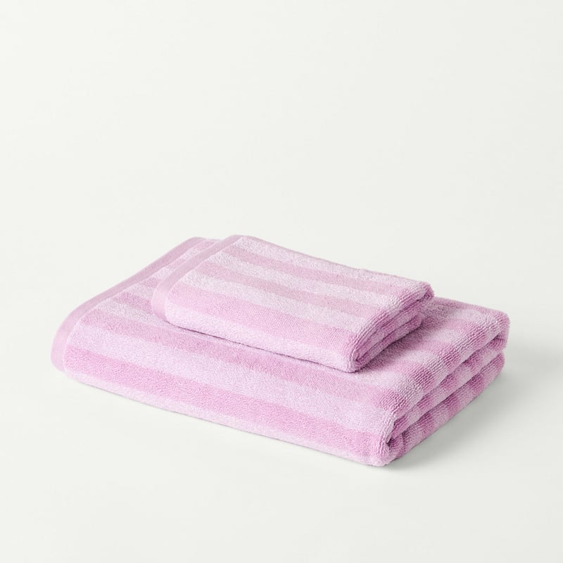 Sonny Lilac Stripe Hand Towel
