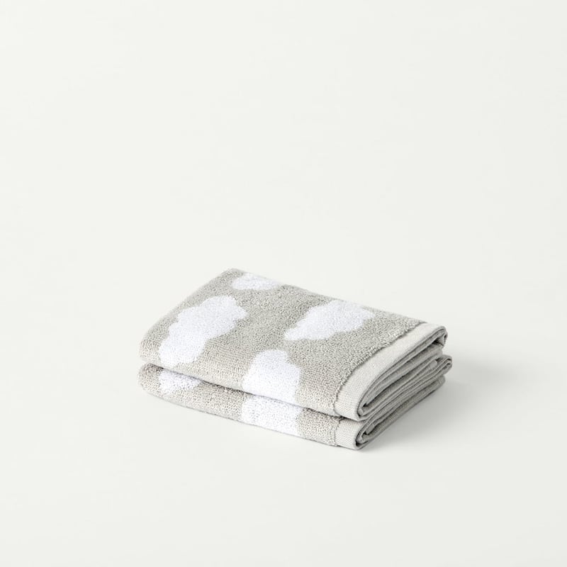 Cloud Dreams Grey Towel Range