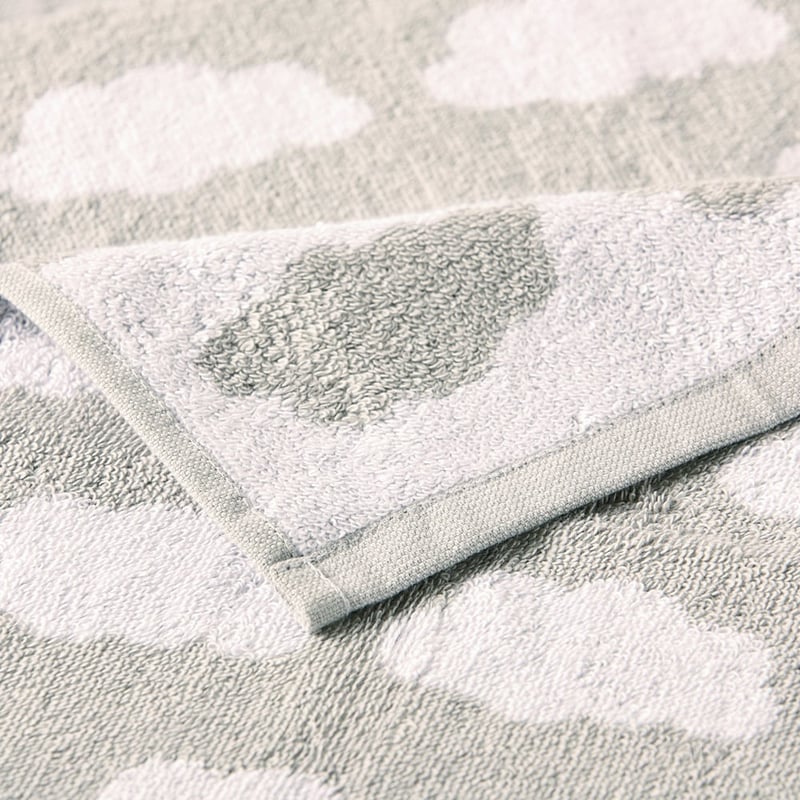 Cloud Dreams Grey Towel Range