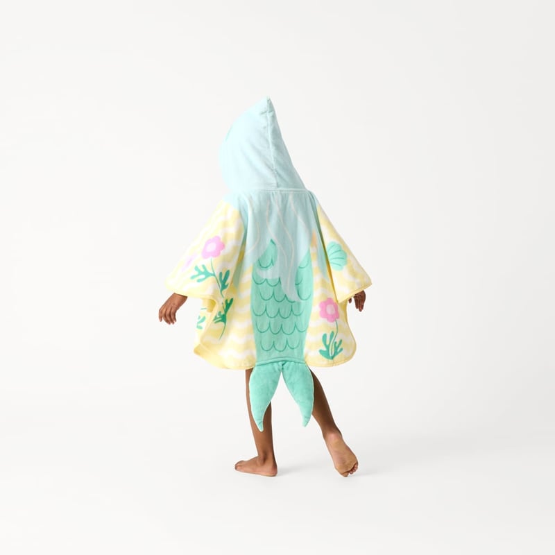 Kids Molly Mermaid Beach Hooded Towel