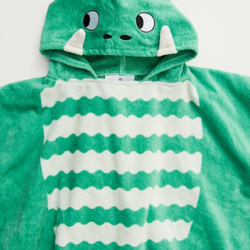 Kids Tyson T-Rex Beach Hooded Towel