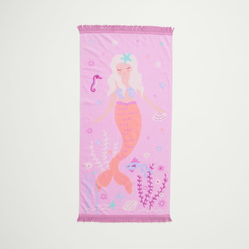 Kids Mermaid Dream Beach Towel