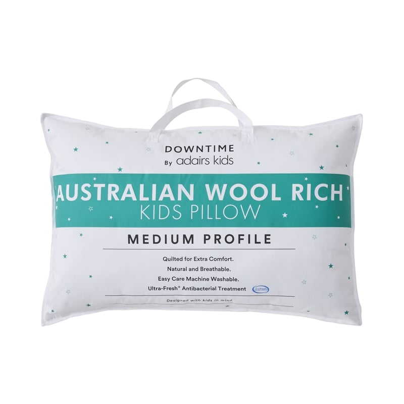 Kids Australian Wool Rich Pillow 