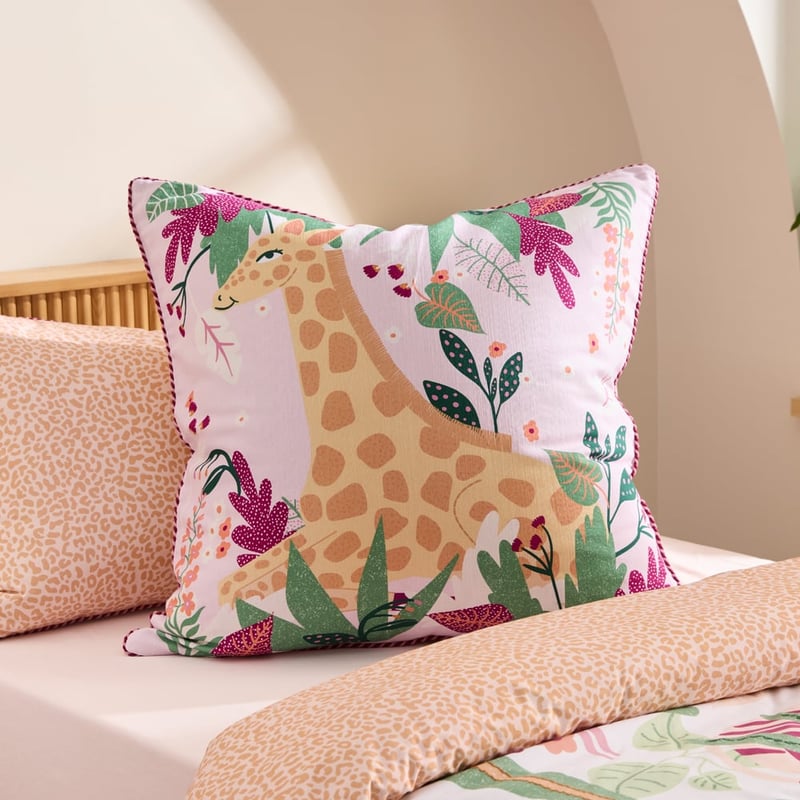 White Jungle Party European Pillowcases