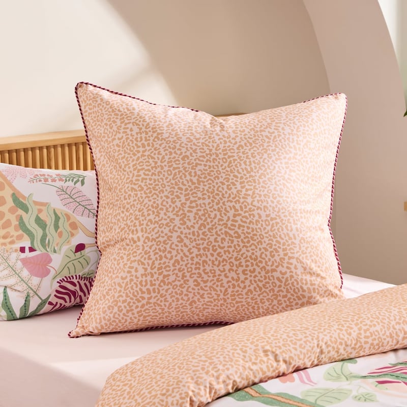 White Jungle Party European Pillowcases