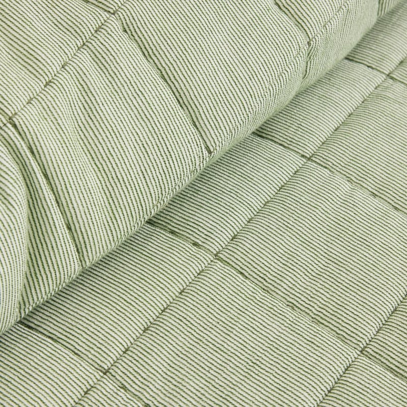 Marley Moss Fine Stripe Quilted Quilt Cover Set