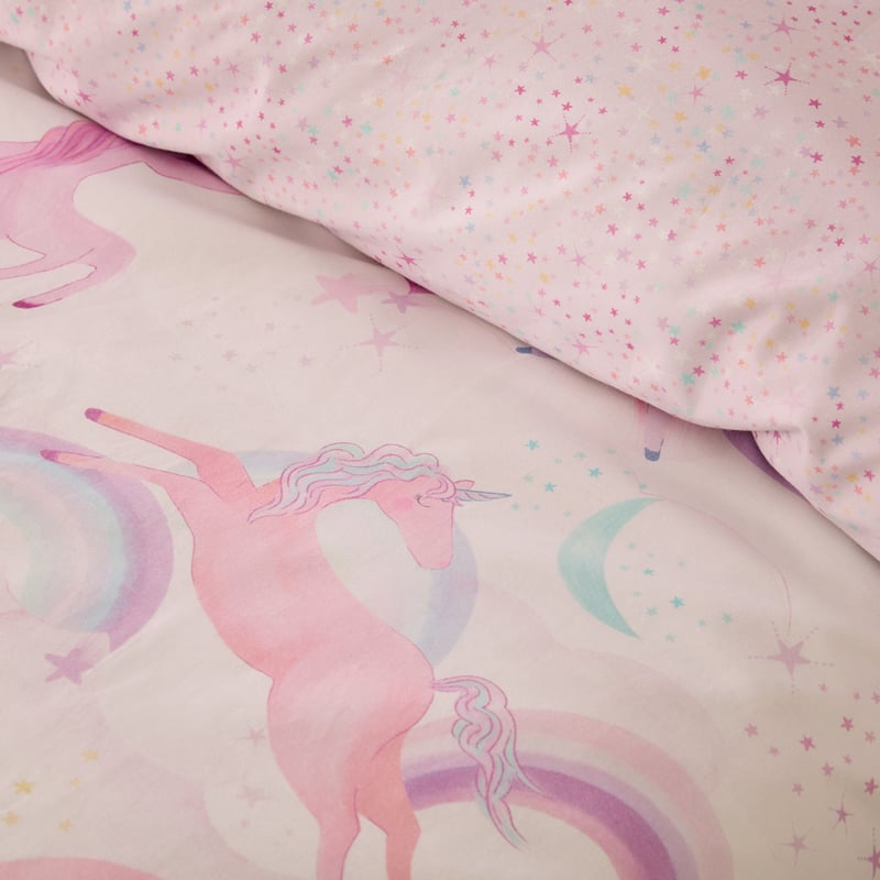 Rainbows and Unicorn Quilt Cover Set
