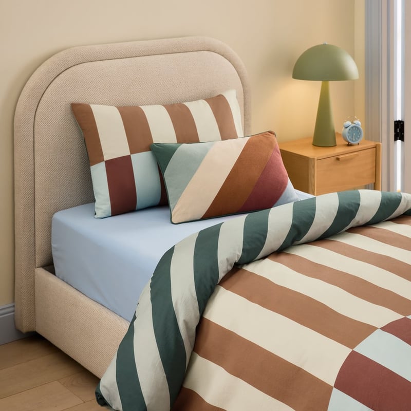 Stonewashed Tanner Greens Quilt Cover Set