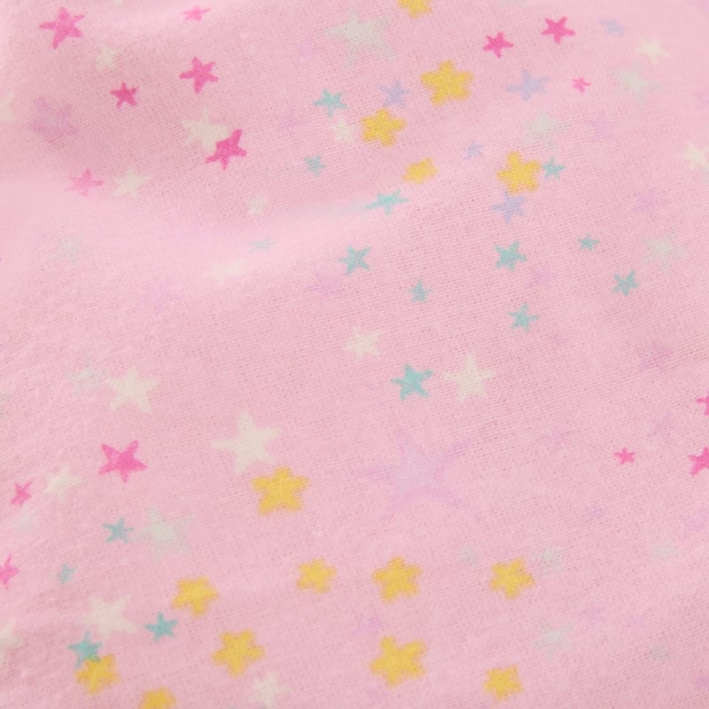 Magical Unicorn Pink Flannelette Cot Quilt Cover Set