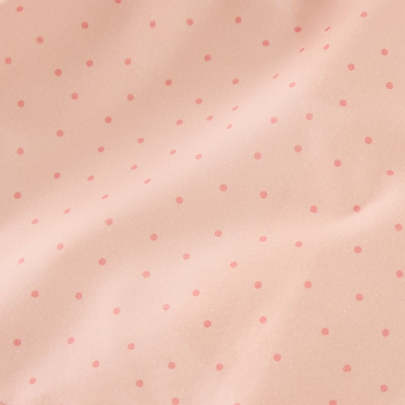 Swan Love Apricot Cot Quilt Cover Set