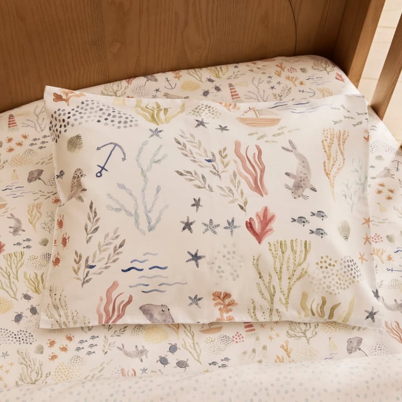 Under The Sea Multi Cot Quilt Cover Set