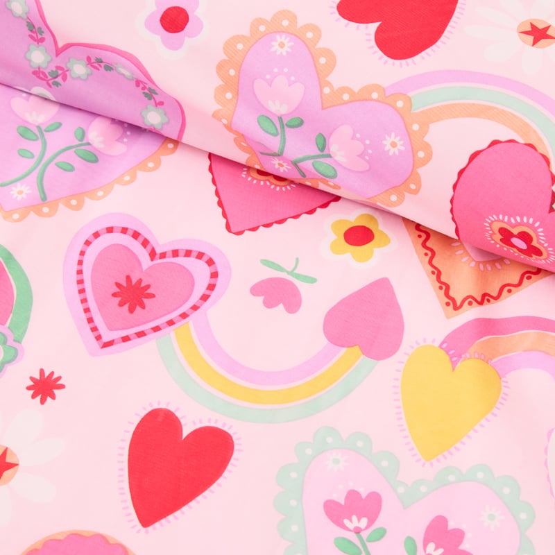 Loving Rainbow Quilt Cover Set