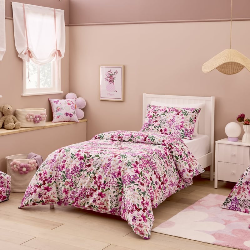 Berry Floral Quilt Cover Set