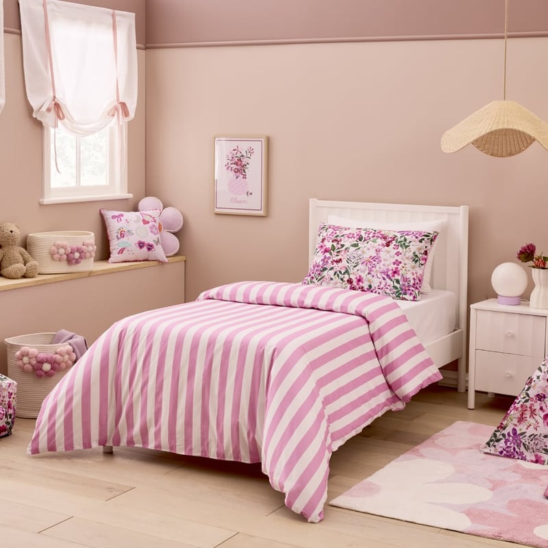 Berry Floral Quilt Cover Set