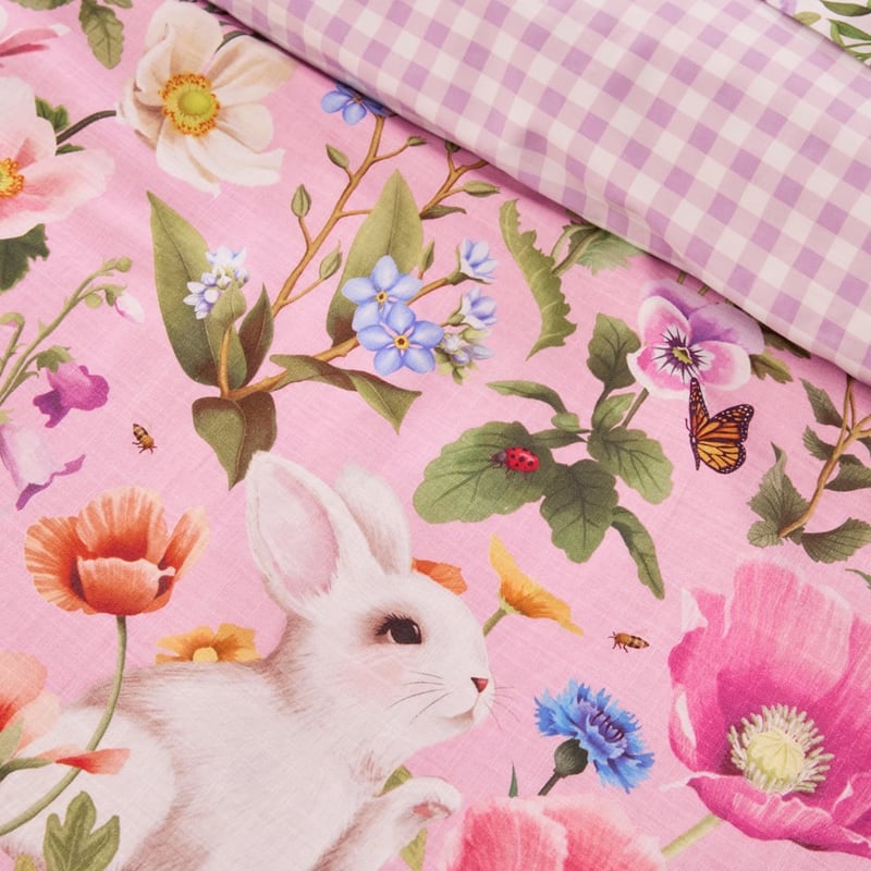 Fleur Harris Garden Of Dreams Pink Quilt Cover Set