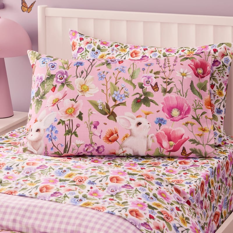 Fleur Harris Garden Of Dreams Pink Quilt Cover Set