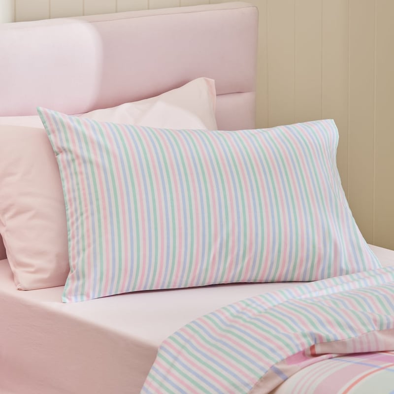 Shelby Sorbet Multi Check Quilt Cover Set