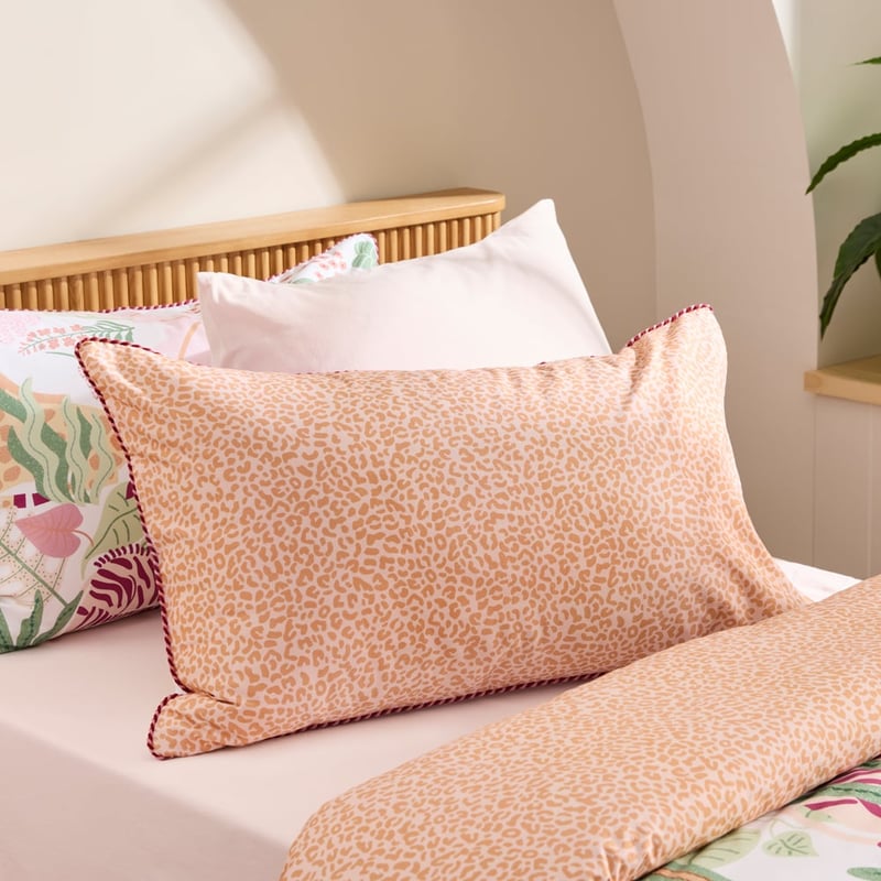 Jungle Party White Quilt Cover Set