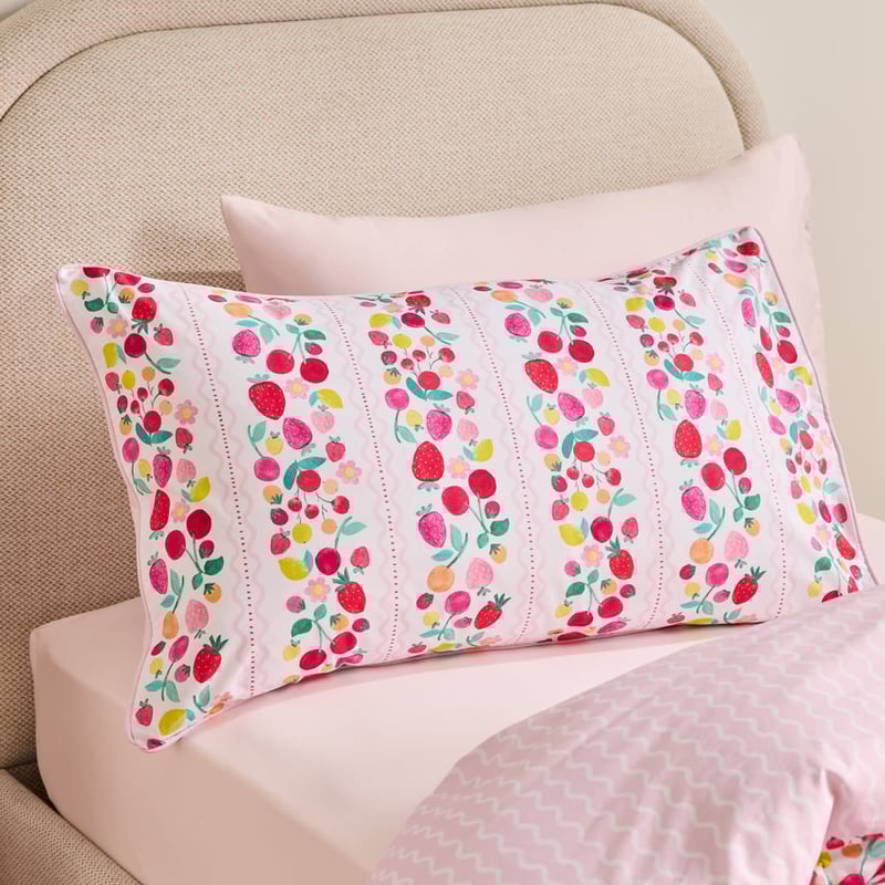 Sweet Summer White Quilt Cover Set